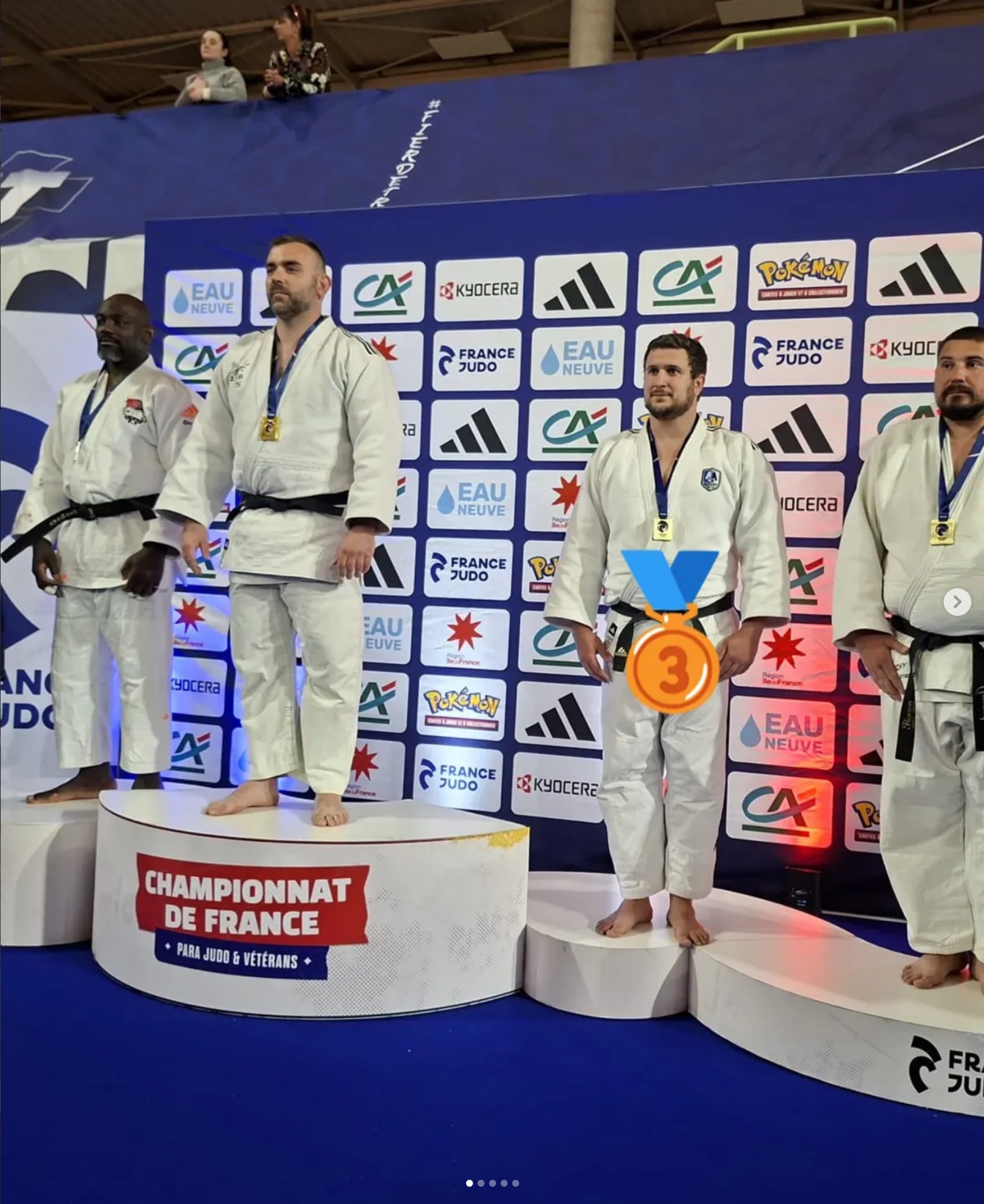 Vie sportive du club de judo
