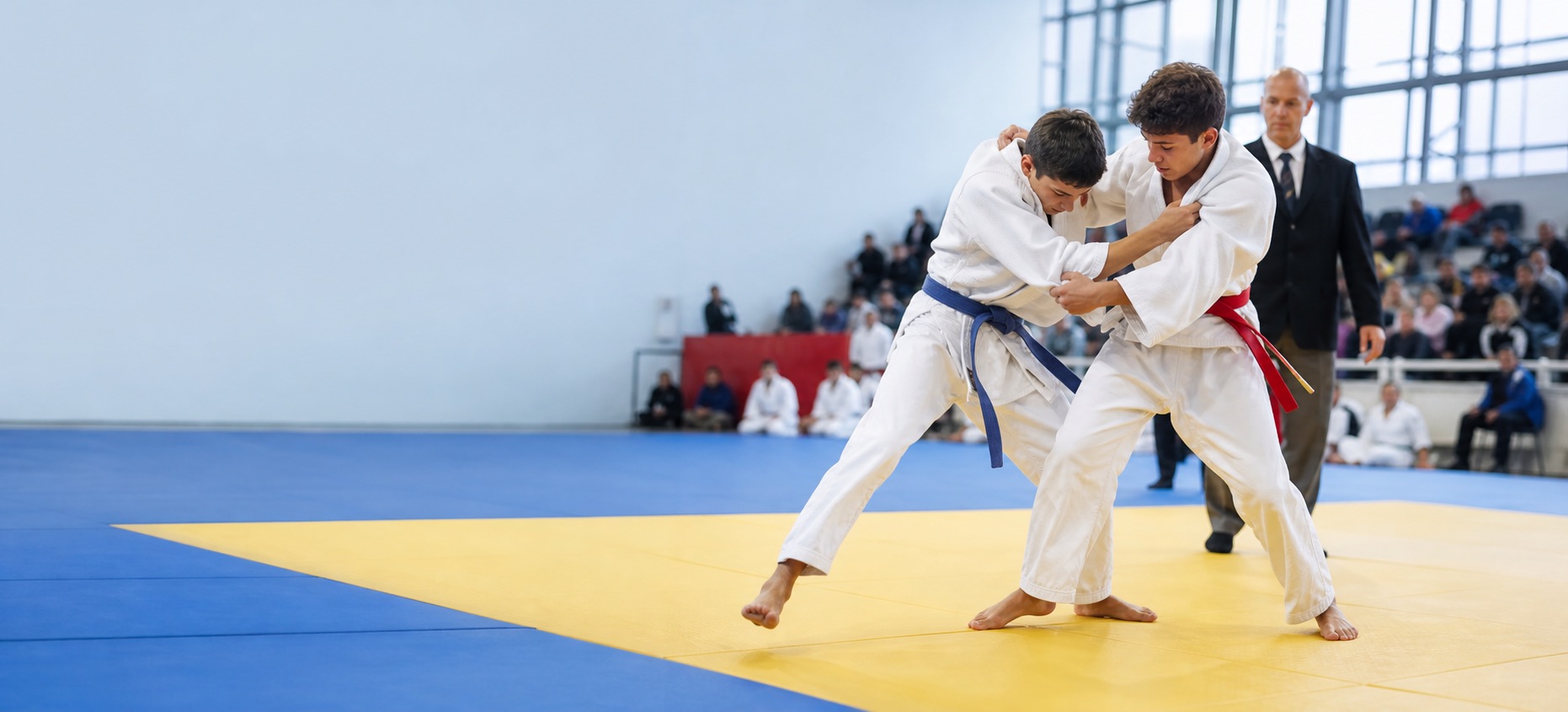 Judokas du club pendant un événement